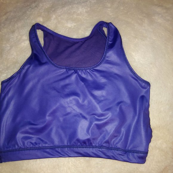 Labella Mafia womens purple workout tank top - Picture 5 of 6